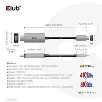 usb c 4k 120hz -  CLUB 3D CAC-1587 - 7 nuotrauka