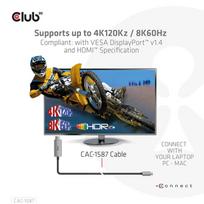 usb c 4k 120hz -  CLUB 3D CAC-1587 - 9 nuotrauka