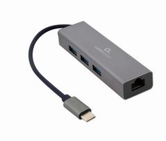 usb c lan adapteri - GEMBIRD A-CMU3-LAN-01 network adapter - 1 nuotrauka