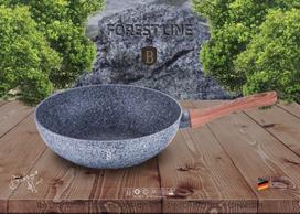 aliuminio keptuve - Berlingerhaus Forest Line WOK keptuvė, 28cm - 4 nuotrauka