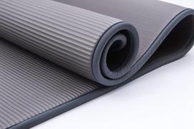 jogos kilimelis 1 cm - Treniruočių kilimėlis OUTLINER LP8228, pilkas, 185x80x1 cm - 2 nuotrauka