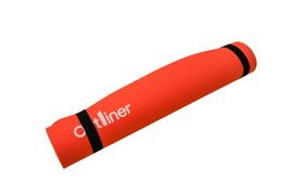 aerobine - Jogos kilimėlis Outliner, oranžinė, 173x61x0,4 cm - 4 nuotrauka