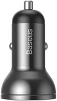 baseus usb a - Įkroviklis Baseus CCBX-0G, 2 x USB, juoda - 3 nuotrauka