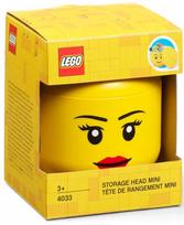 lego deze - Daiktadėžė Room Copenhagen Lego Storage Head Girl Mini 40331725 - 2 nuotrauka