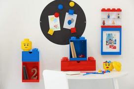 lego deze - Daiktadėžė Room Copenhagen Lego Storage Head Girl Mini 40331725 - 6 nuotrauka