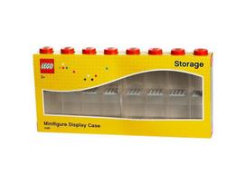 lego minifigurel - Priedas LEGO Minifigure Display Case 16 Red - 1 nuotrauka