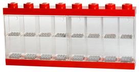 lego minifigurel - Priedas LEGO Minifigure Display Case 16 Red - 2 nuotrauka