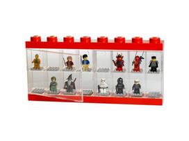 lego minifigurel - Priedas LEGO Minifigure Display Case 16 Red - 3 nuotrauka