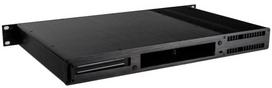 mini itx korpusas - Akasa Fanless Thin Mini ITX Case Black - 3 nuotrauka