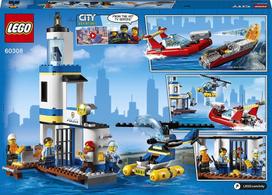 lego city - LEGO City Pajūrio policijos ir ugniagesių misija 60308 - 2 nuotrauka