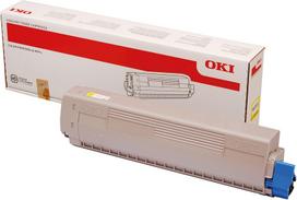 Toneris OKI yellow | 10000 pgs | MC873