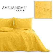 lovatiese 240x260 - Lovatiesė AmeliaHome Palsha, geltona, 240 cm x 260 cm - 2 nuotrauka