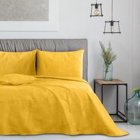 lovatiese 240x260 - Lovatiesė AmeliaHome Palsha, geltona, 240 cm x 260 cm - 5 nuotrauka