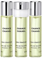 Chanel Chance Eau Fraiche 3x20ml EDT Travel Spray