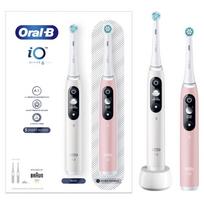 oral b duo - Elektrinis dantų šepetėlis Oral-B iO Series 6 Duo Pack, baltas/rožinis - 2 nuotrauka