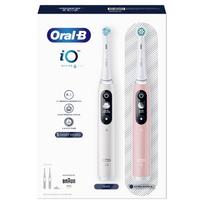 oral b duo - Elektrinis dantų šepetėlis Oral-B iO Series 6 Duo Pack, baltas/rožinis - 3 nuotrauka