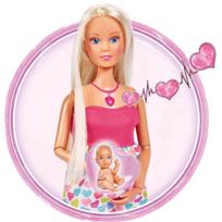 simba new baby born - Lėlė Simba Steffi Love New Born Baby, 29 cm - 3 nuotrauka