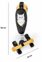 kinderkraft balansinis - Vaikiškas dviratis KinderKraft Cutie Honey Yellow - 5 nuotrauka