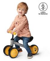 kinderkraft balansinis - Vaikiškas dviratis KinderKraft Cutie Honey Yellow - 7 nuotrauka