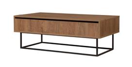 stalas 120 x 60 - Kavos staliukas Kalune Design Est, rudas - 1 nuotrauka