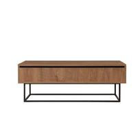 stalas 120 x 60 - Kavos staliukas Kalune Design Est, rudas - 2 nuotrauka