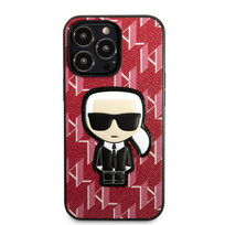 karl lagerfeld ikonik - Karl Lagerfeld "Karl Lagerfeld Monogram Ikonik Case iPhone 13 Pro Max" Red - 1 nuotrauka
