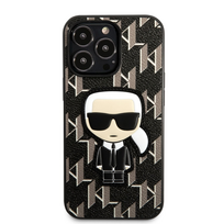 karl ikonik - Karl Lagerfeld "Karl Lagerfeld Monogram Ikonik Case iPhone 13 Pro" Black - 1 nuotrauka