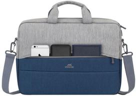 laptopo krepsiai - RIVACASE 7532GREY/DARKBLUE - 14 nuotrauka