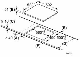 imontuojamos kaitlentes elektrines - Bosch PUE63RBB5E - 5 nuotrauka