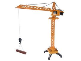 nuotoliniu budu valdomos masineles - Žaislinis kranas LEAN Toys Construction Crane LT7782, 940 mm - 2 nuotrauka