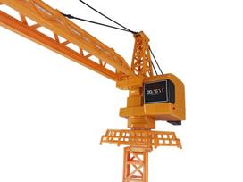 nuotoliniu budu valdomos masineles - Žaislinis kranas LEAN Toys Construction Crane LT7782, 940 mm - 4 nuotrauka