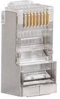 ftp cat5e - LANBERG PLS-5020EZ Lanberg Plug RJ-45 FTP CAT5E 8P8C (20PCS) Pass-Trough - 2 nuotrauka