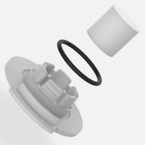 vandens filtras water - Roborock Vacuum Cleaner Filter S50 - 2 nuotrauka