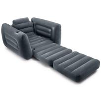 pripuciama lova - Pripučiamas fotelis, čiužinys, kušetė, lova 2in1 INTEX - 221x107x66 cm - 4 nuotrauka