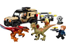 lego jurassic world - LEGO Jurassic World - Pyroraptor and dilophosaurus-transport 76951 - 3 nuotrauka