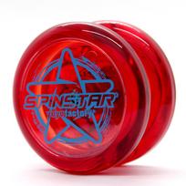 yo yo zaidimas - YoYoFactory Spinstar, raudona - 4 nuotrauka