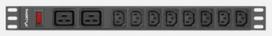 Lanberg PDU-02I1908I-0200-C20-BK, 2 m