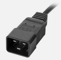 1u maitinimo blokas - Lanberg PDU-02I1908I-0200-C20-BK, 2 m - 4 nuotrauka