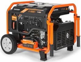 benzininis inverterinis generatorius - Daewoo GDA 6600EI, 5000 W - 4 nuotrauka