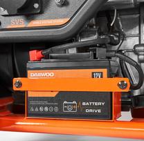 benzininis inverterinis generatorius - Daewoo GDA 6600EI, 5000 W - 8 nuotrauka