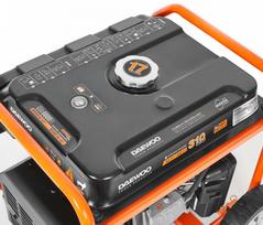 benzininis inverterinis generatorius - Daewoo GDA 6600EI, 5000 W - 10 nuotrauka