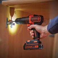 black decker 18v - Black & Decker BDCHD18K-QW, 18 V, 1500 mAh - 4 nuotrauka