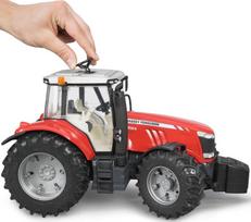 7600 - BRUDER traktorius Massey ferguson 7600, 03046 - 4 nuotrauka