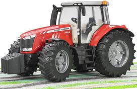 7600 - BRUDER traktorius Massey ferguson 7600, 03046 - 6 nuotrauka