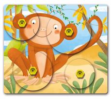giras 16 - Quercetti Play Montessori Giro Puzzle - 4 nuotrauka