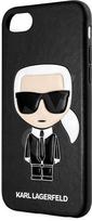 iphone 8 deklas - Karl Lagerfeld Full Body Iconic Back Case For Apple iPhone 7/8/SE 2020 Black - 1 nuotrauka