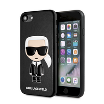 iphone 8 deklas - Karl Lagerfeld Full Body Iconic Back Case For Apple iPhone 7/8/SE 2020 Black - 3 nuotrauka