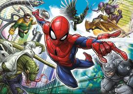 zmogaus voro delione - Trefl Puzzle Spiderman Born Hero 200pcs - 2 nuotrauka