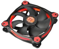 slegio ventiliatorius - Thermaltake Riing 14 Red LED fan high - 4 nuotrauka