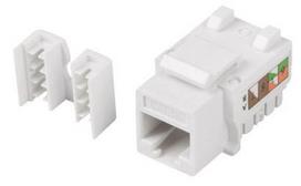 lsa - Lanberg Cat 5e UTP RJ45 - LSA 90° Keystone Module - 2 nuotrauka